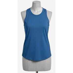 NWT DSG Dick’s Sporting Goods Blue Retro Muscle Tank Top Women’s Small Athletic